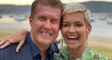 Jessica Rowe says she’s “so lucky” to have her husband Peter Overton in gushing birthday tribute