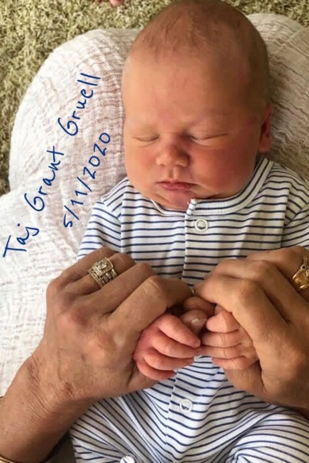 lisa curry grandson taj as a baby