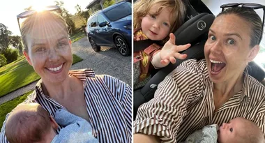 Edwina Bartholomew reveals bizarre postpartum symptom after birth of her second child