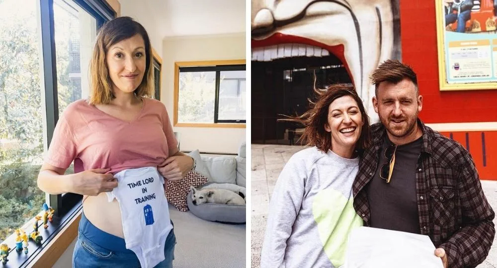 Baby’s here! Celia Pacquola welcomes her first child with partner Dara Munnis