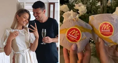The Bachelor star Sophie Tieman reveals McDonald’s catered her wedding