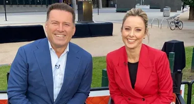 Allison Langdon is left stunned after elaborate prank by Karl Stefanovic