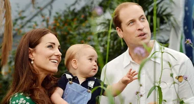 The Queen’s delight! Kate takes George on tour