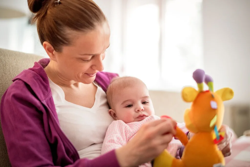 Capture your little one's attention with colour and texture.