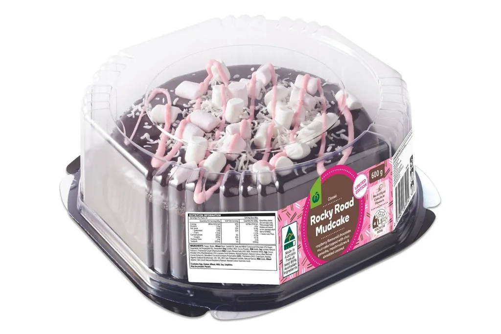 Woolworths Rocky Road Mud Cake