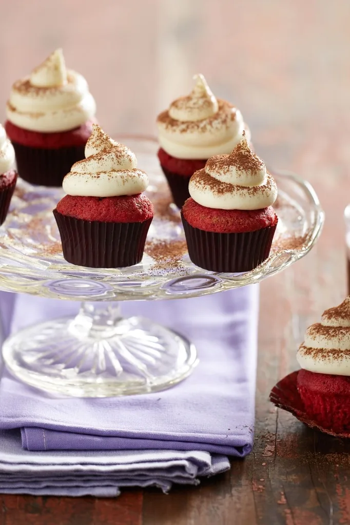 Mini Red Velvet Cupcakes