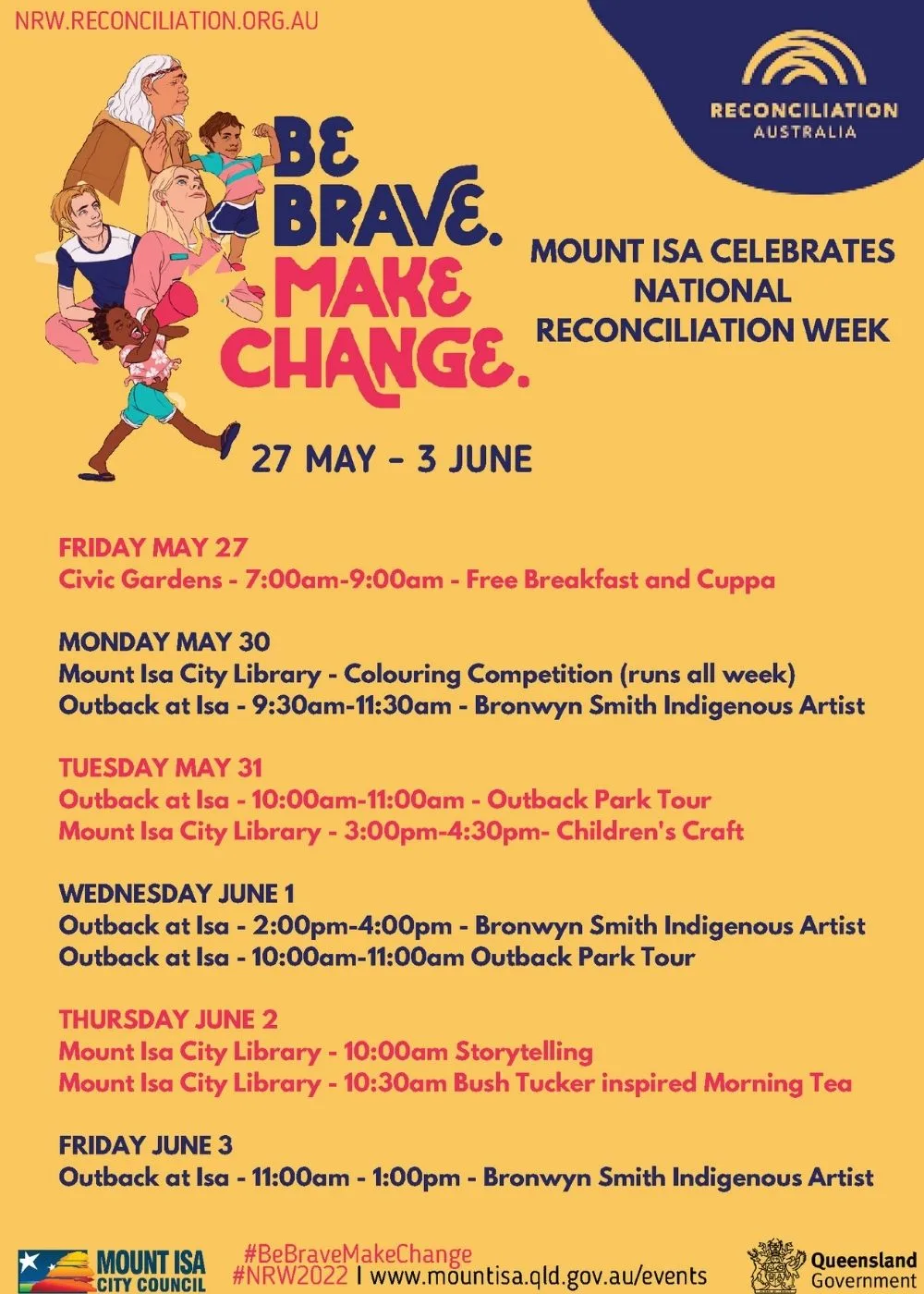 Mount Isa Celebrates National Reconciliation Week in Mount Isa, Queensland