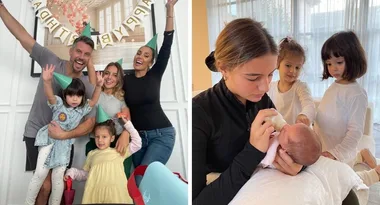 Snezana and Sam Wood’s daughters share an adorable bonding moment