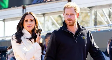 Prince Harry and Meghan Markle land in the UK!
