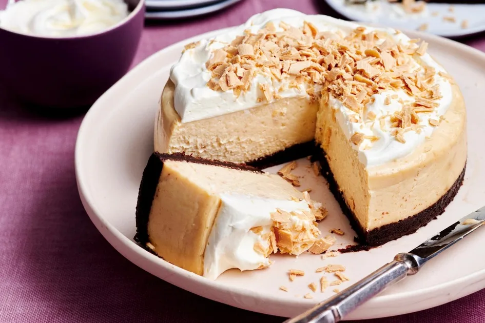 Caramilk Hokey Pokey Slow Cooker Cheesecake Recipe | New Idea