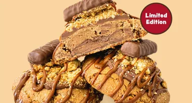 Mrs Fields releases incredible Twix-stuffed cookie