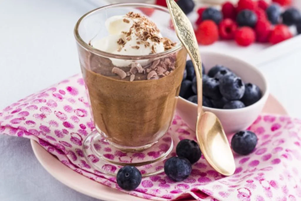 Choc Banana Avocado Mousse