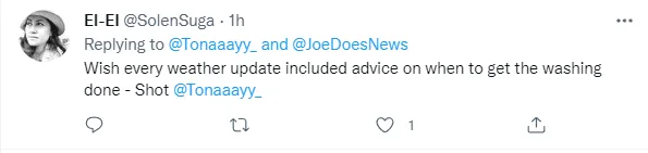 Twitter response to Tony Armstrong