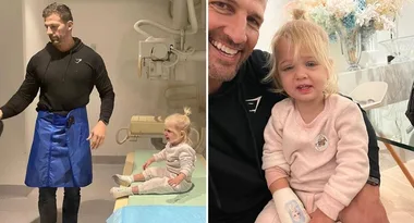 ‘Such a trooper’: Tim Robards praises daughter Elle following hospital stint