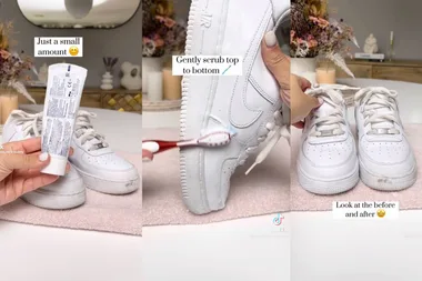The secrets to whitening your ageing sneakers