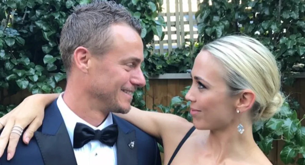 Lleyton Hewitt’s emotional anniversary tribute to Bec