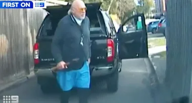 ‘You want to die?’: Rex Hunt SHOCKS onlookers in road rage incident