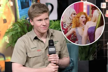 Robert Irwin threatens to drop the F-Bomb on Drag Race Down Under