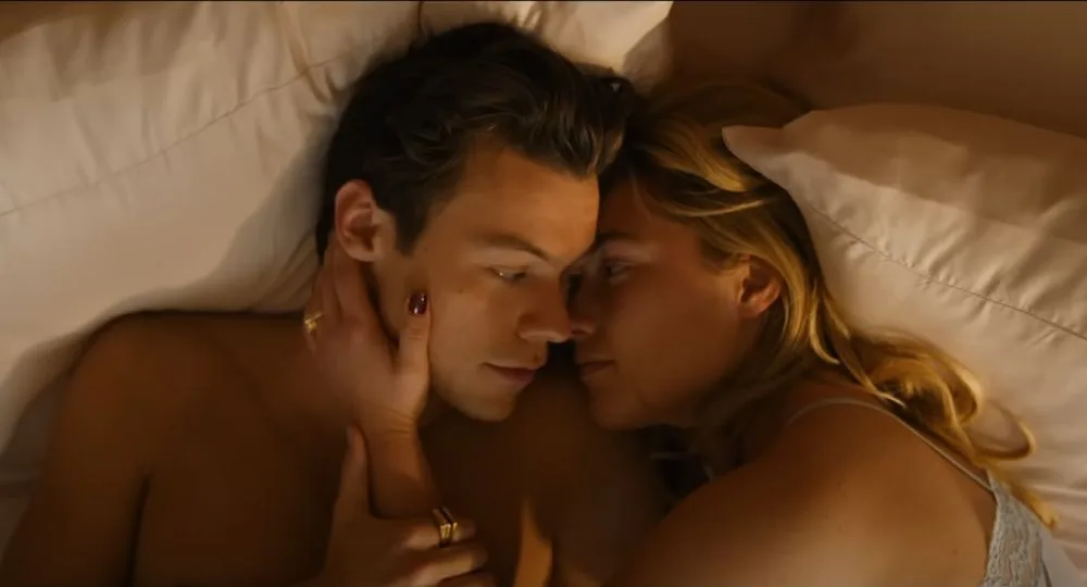 Harry and Florence in Don't Worry Darling