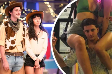 Geek’s wild night out ‘proves’ partner swap rumours