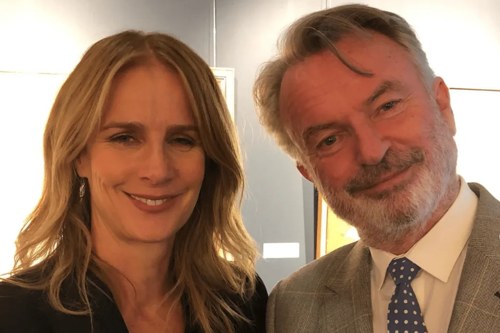 Rachel Griffiths and Sam Neil