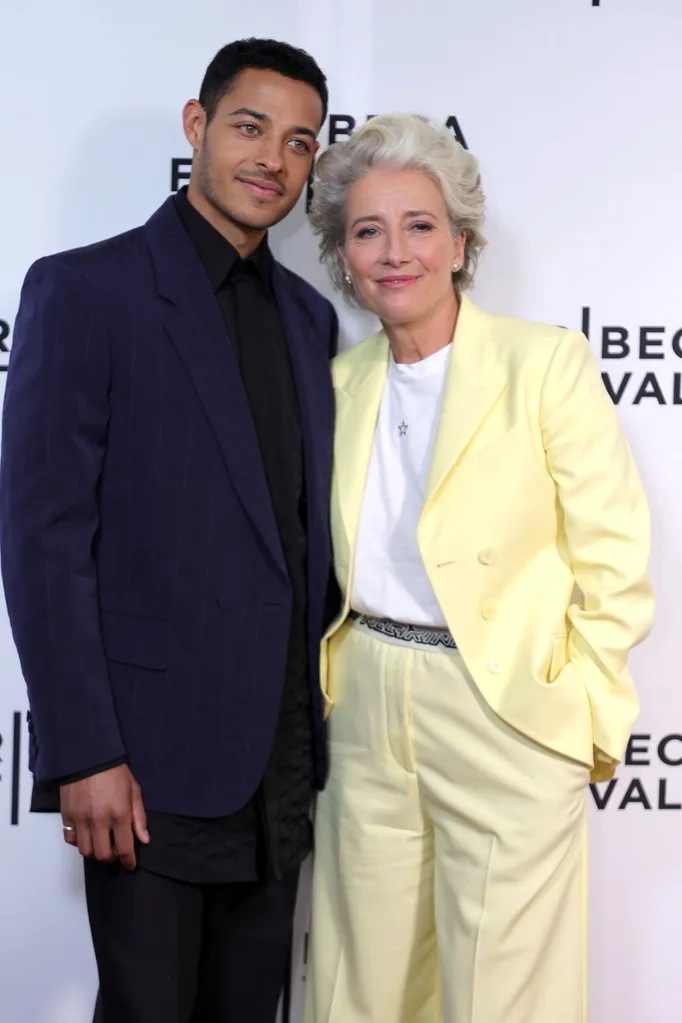 Emma Thompson with her co-star Daryl McCormack