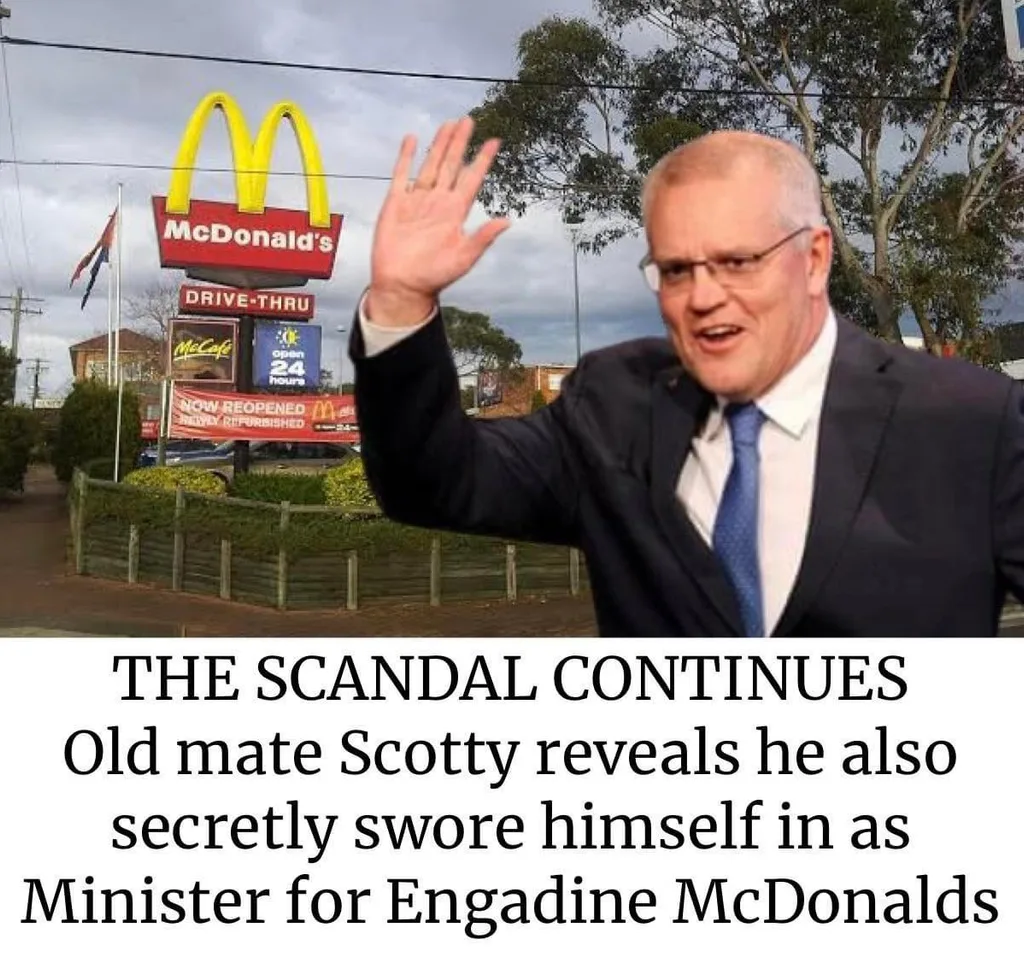 Scott Morrison at Engadine McDonalds