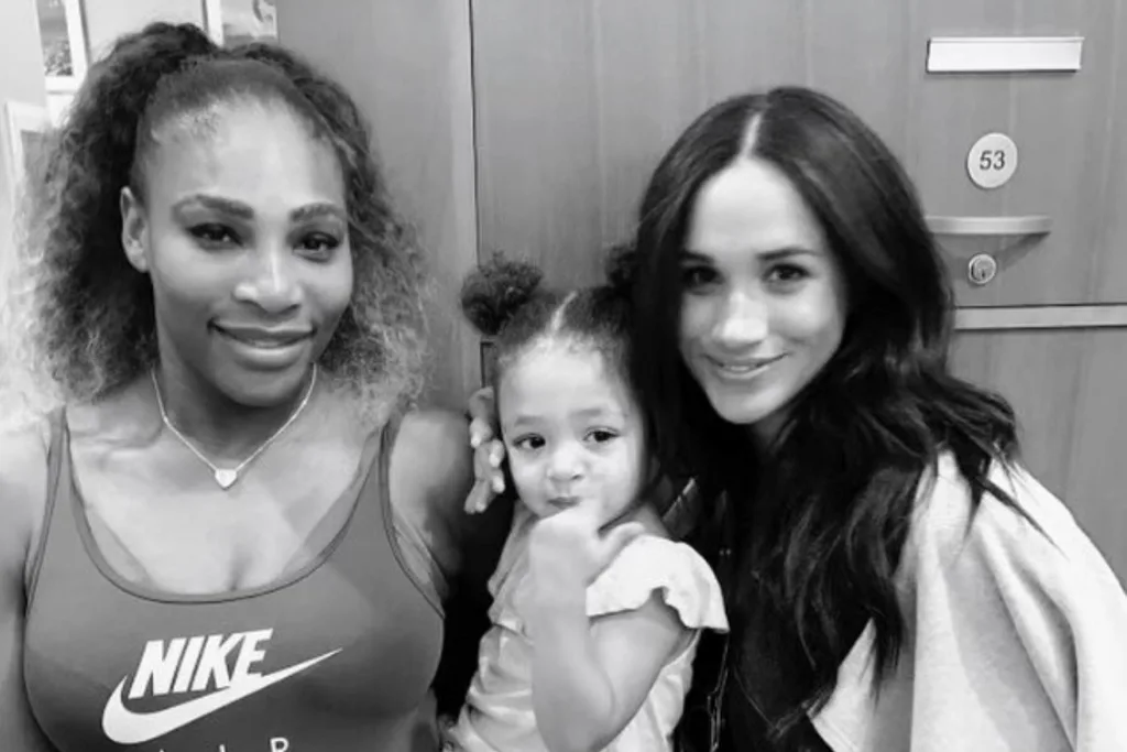 Serena and Meghan