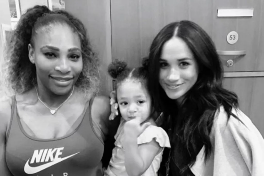 Serena Williams and Meghan Markle