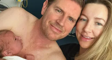 Sam Mac welcomes first child with partner Rebecca James