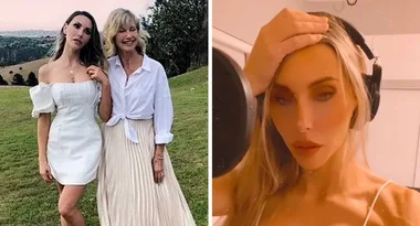 “Terrified”: Chloe Lattanzi teases song for late mum Olivia Newton-John