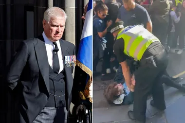 Aussie legend heckles Prince Andrew during funeral procession
