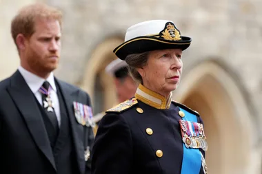 Princess Anne breaks protocol at The Queen’s funeral