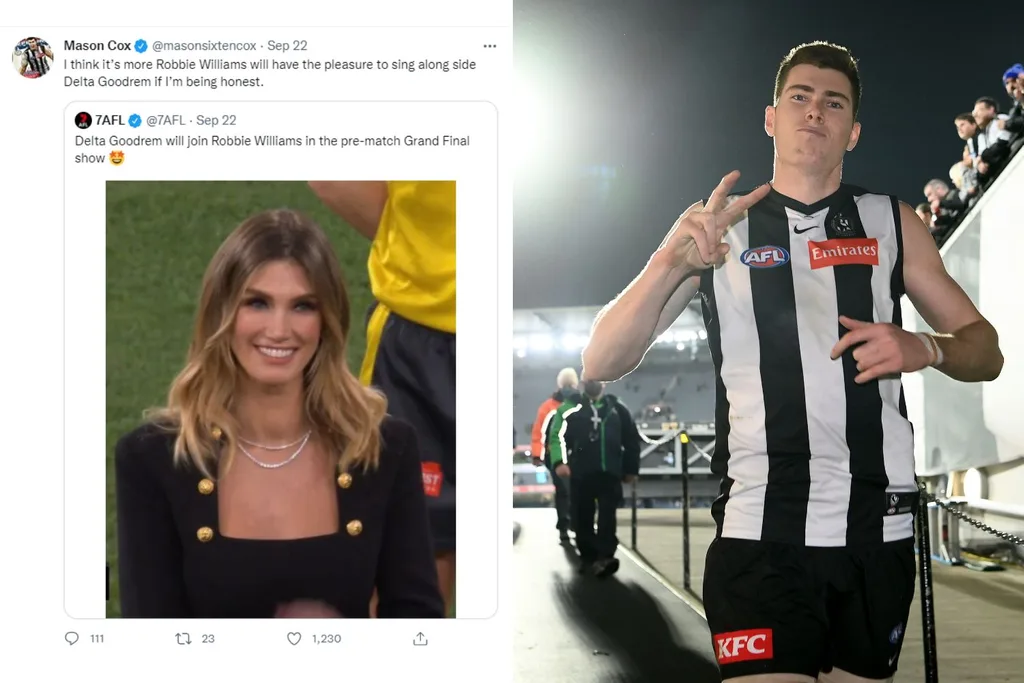 Mason fawned over Delta on Twitter