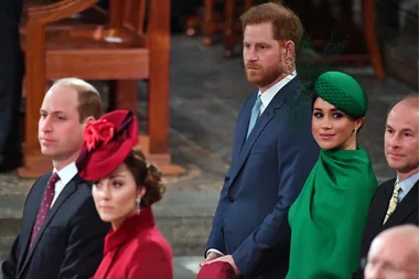 Prince Harry and Meghan Markle demoted on Royal Family website