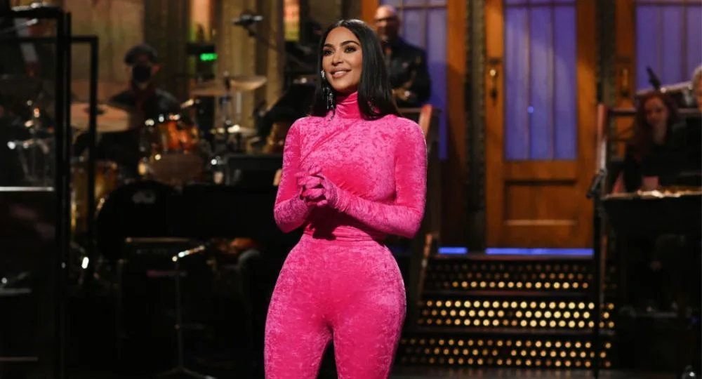 Kim Kardashian hosted Saturday Night Live October 9, 2021.