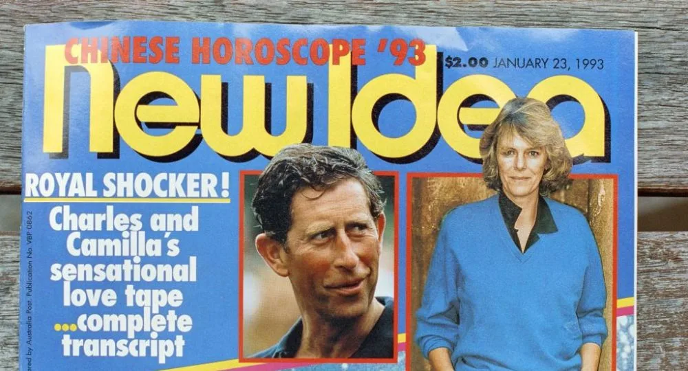Picture showing the front page of the weekly magazine New Idea dated January 13, 1993 which published a transcript believed to be a taped conversation between Prince Charles and his friend of 20 years Camilla Parker Bowles. Dubbed