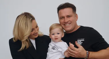 Karl Stefanovic lets slip baby no. 2 due next year?