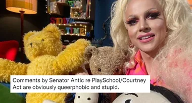 Courtney Act  responds to ‘grooming’ allegations