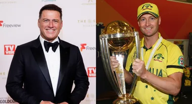 Karl Stefanovic and Michael Clarke: Secret brother in laws?