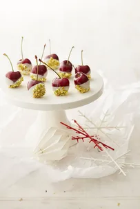 Make Christmas special with this White Chocolate and Pistachio Cherry recipe