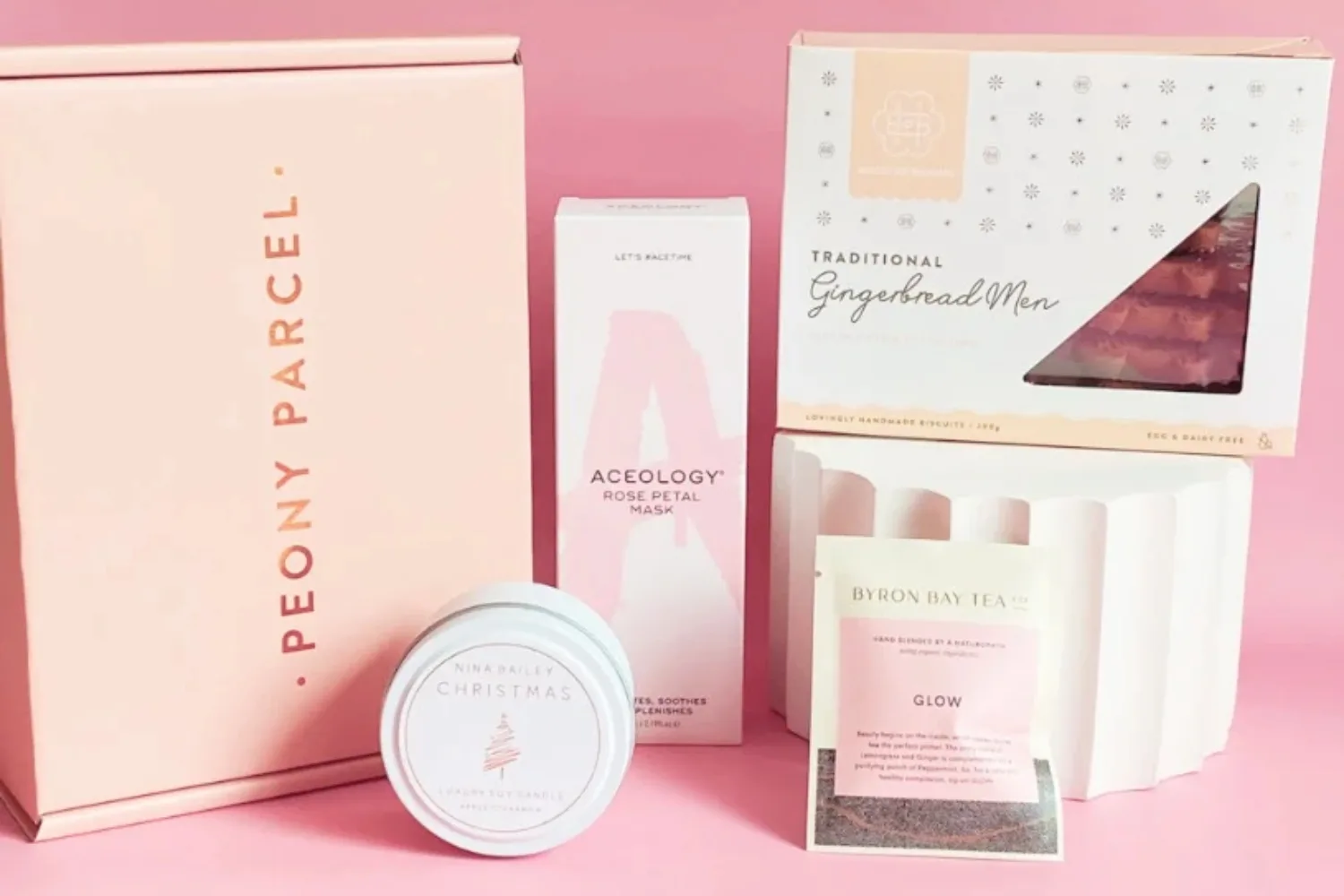 Peony Parcel Self Care Box