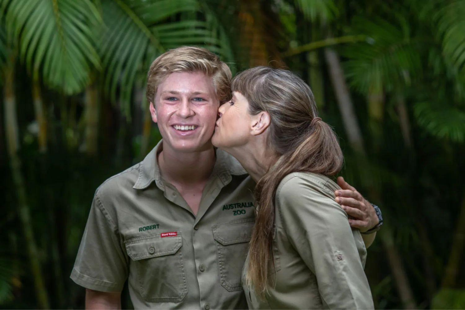 Robert Irwin and Terri Irwin