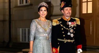 Princess Mary swaps sunglasses for a ball gown in her first royal appearance since leaving Australia