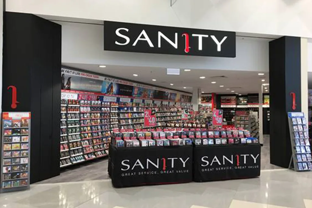 sanity stores