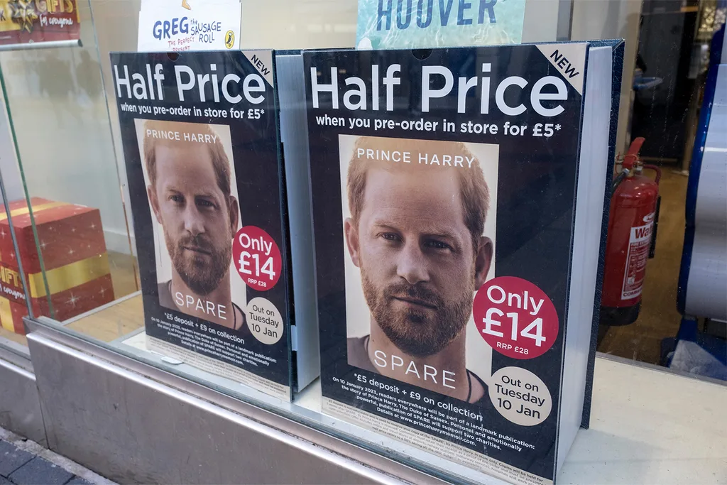 spare memoir prince harry