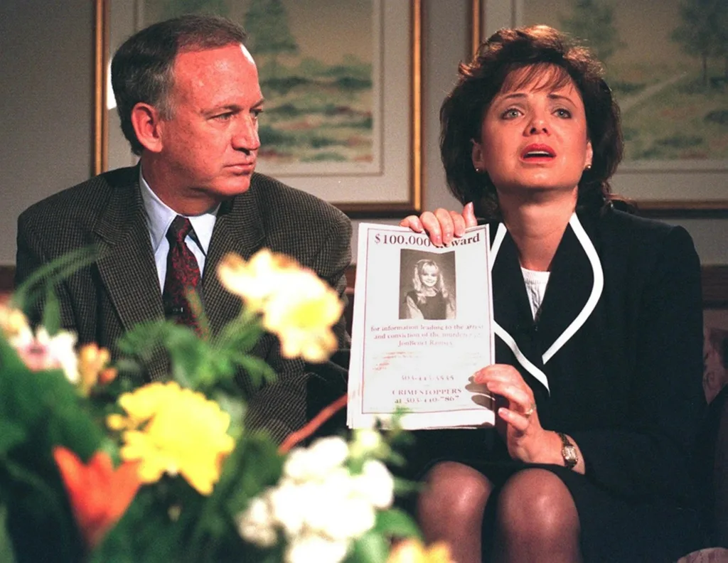John Ramsey with his wife, Patsy