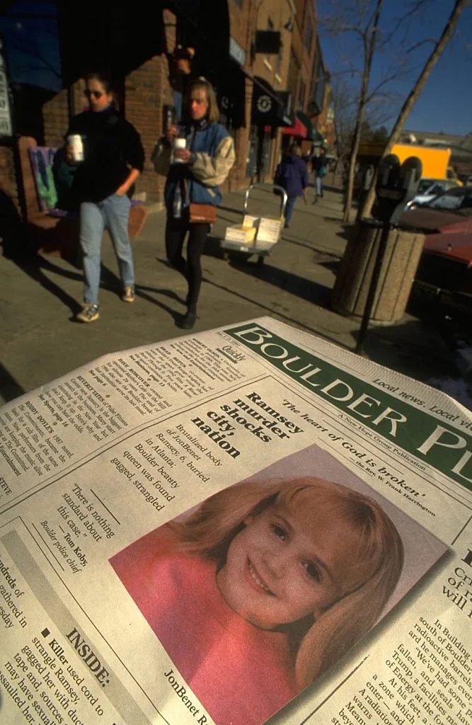 JonBenet murder newspaper