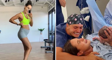 Kayla Itsines announces the arrival of her baby