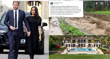 Montecito mudslide threatens Prince Harry and Meghan Markle’s home